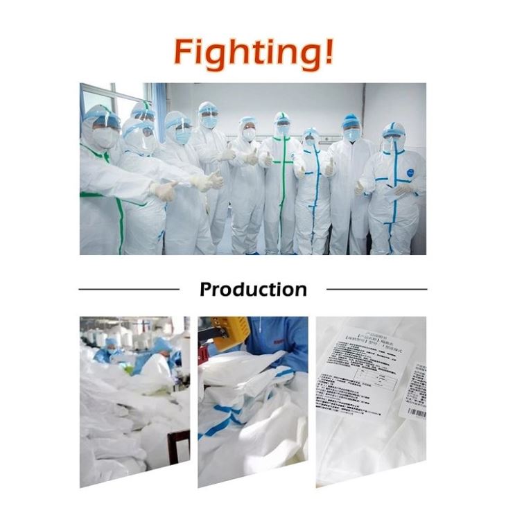 Antivirus Chemical Protective Clothing